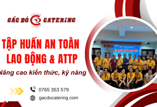 Tập huấn an toàn lao động & ATTP - Nâng cao kiến thức đội ngũ nhân viên Gấc Đỏ